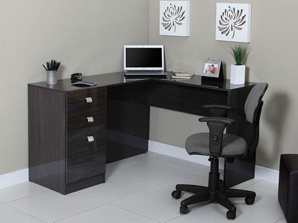 tietokonepöydät kulma tietokonepöytä musta toimistokalusteet toimistokalusteet