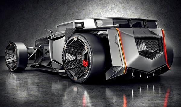 konseptiautojen automaailma Lamborghini Rat Rod -mallit