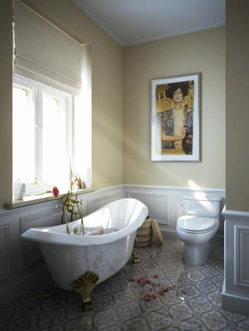 hienoja kuvia kylpyhuoneista kylpyamme klassinen muotoilukuva