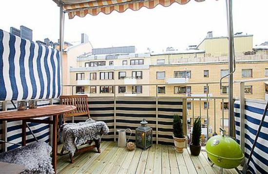 viileä parveke ideoita patio grilli ruokailutila tuoli