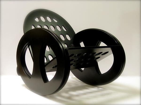 viileät puutarhakalusteiden mallit ovo rocker musta shiner