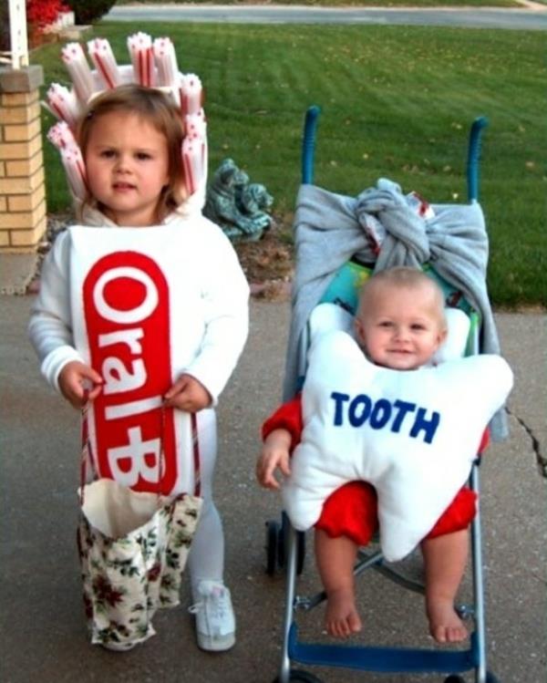 halloween -puvut lasten hampaat