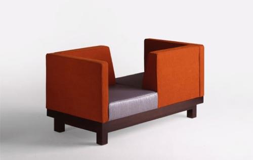 j-muotoinen pieni sohvasuunnitteluideoita kaksi ihmistä geometrinen