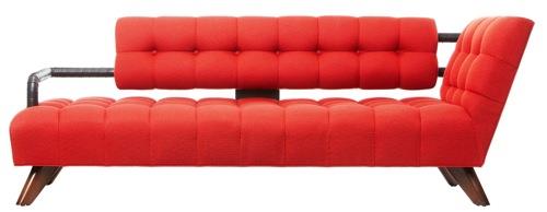 viileä pieni sohva suunnitteluideoita kaksi ihmistä punainen väri