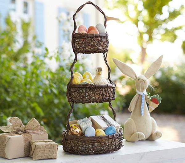 viileitä pääsiäisen koristeluideoita lahjaideoita pääsiäismunia pääsiäispupu
