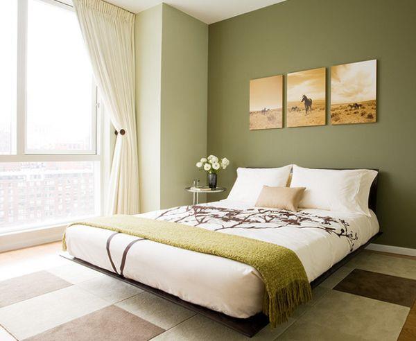 kaunis makuuhuoneen väripaletti moderni kukkakuvio
