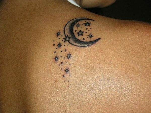 tatuoinnit ideat tähdet tatuointi, joka tarkoittaa tarjousta selässä