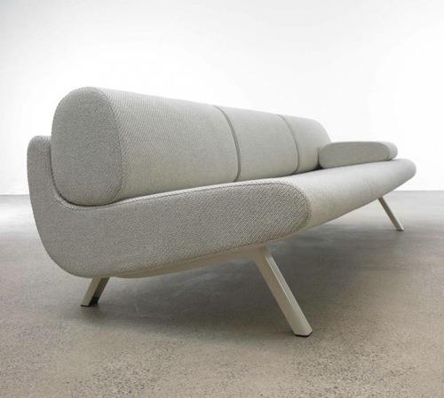 viileä valkoinen sohva malleja matala tyylikäs klassinen pehmeä