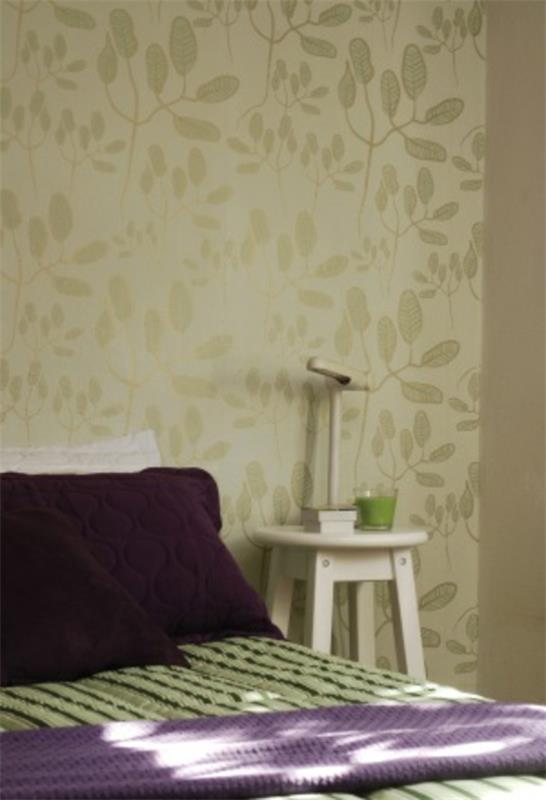 viileitä eläviä ideoita makuuhuoneen värisuunnitteluideoita kukkakuvia