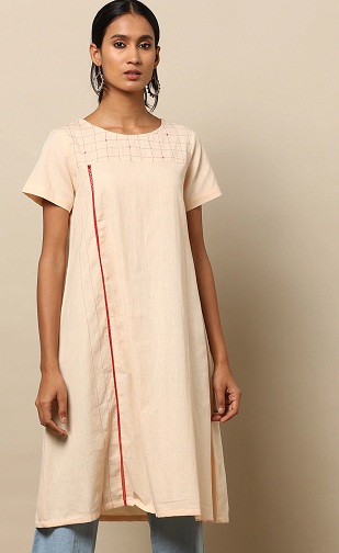 Khadi Cotton Kurti farmerrel