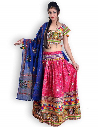 Jaipuri pamut Lehenga