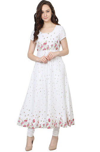 Bomuld Anarkali Salwar Kameez