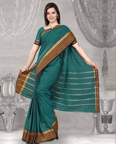 Az egyedi Cotton Saree (legújabb design)