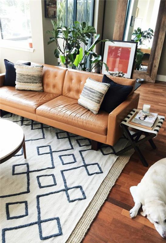 sohva osta olohuoneen huonekalut suunnittelija sohva nahka