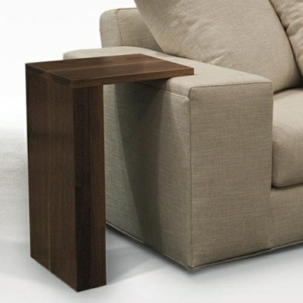 sohvapöytä puu sivupöytä olohuone huonekalut sohva käsinoja