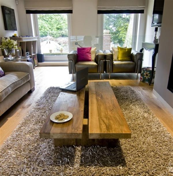 sohvapöytä massiivipuuta olohuoneen pöydät massiivipuiset huonekalut matto
