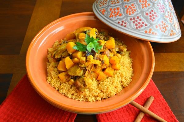 Valmista couscous -itämainen ruokalaji