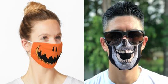 covid 19 suusuojat halloweeniksi