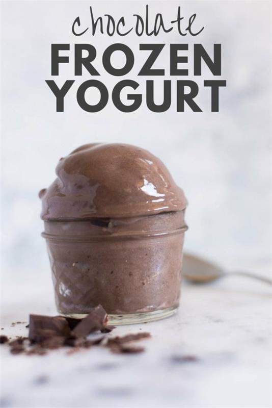 Tee kermainen jäädytetty jogurtti itse jäädytetyn jogurtin resepti
