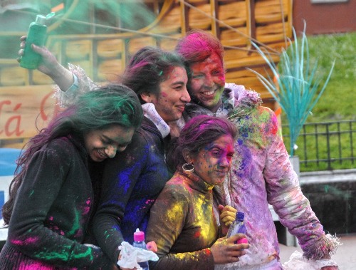 Holi -kultur i Goa og festivaler