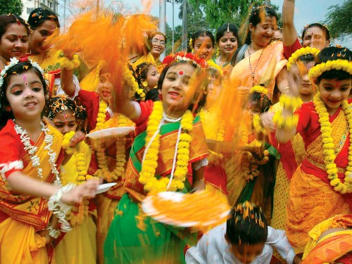 Basanta Utsav (i distriktet Birbhum)