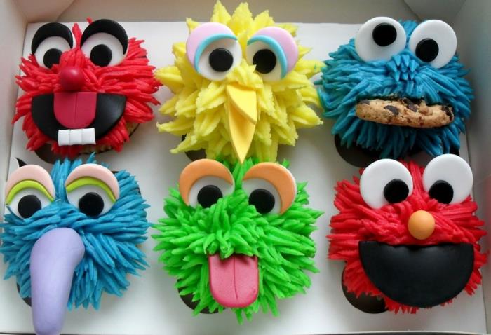 cupcake deco -muffinit muppet -show -syntymäpäiväjuhlat