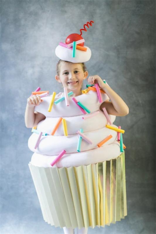 cupcake -karnevaalipuvut lapsille