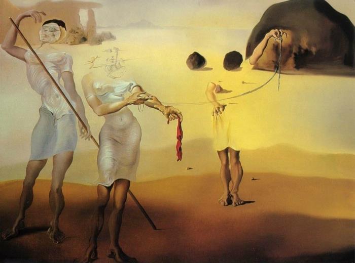 dadaismi salvador dali lumottu ranta