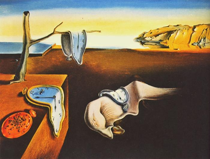dadaismi salvator dali ajan pysyvyys