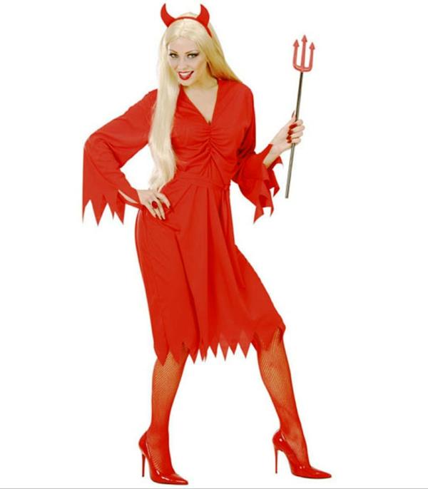 naisten puvut karneva karnevaaliasut punainen paholainen