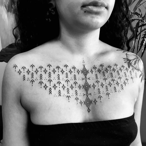 Naisten koruideoita - kauniita intialaisia ​​tatuointeja