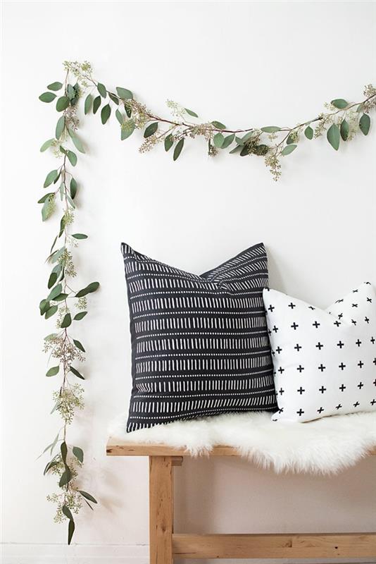 tee sisustusideoita itse garland tinker eucalyptus