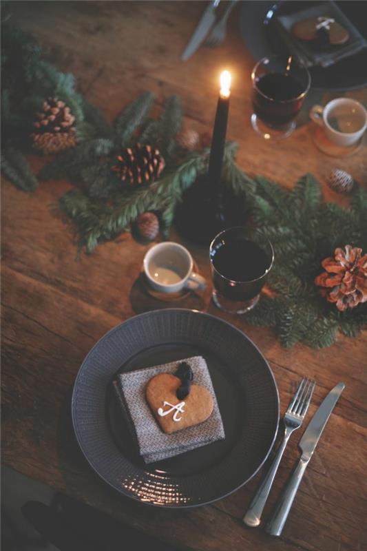 deco -ideoita joulun vuoristomajan värit lyhtypöydän koristelu rakkaudella