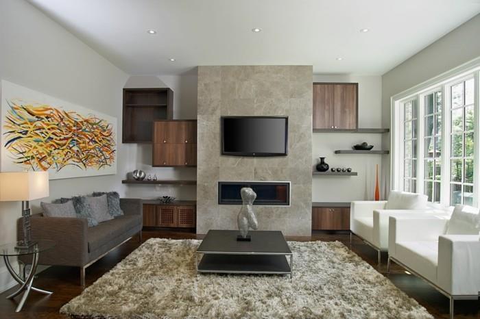 deco takka viileä sohvapöytä beige matto kaunis seinäkoriste