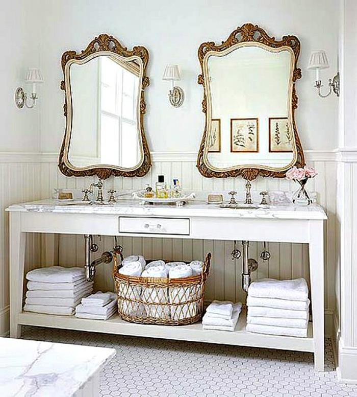 deco -peiliseinäpeili barokkityylinen kylpyhuone