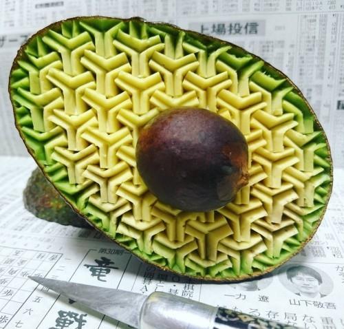 deco ideoita avokado geometrinen rakenne