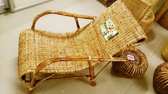 bambu koristelu elävät ideat puun koristelu huonejakaja matto olohuone tuoli
