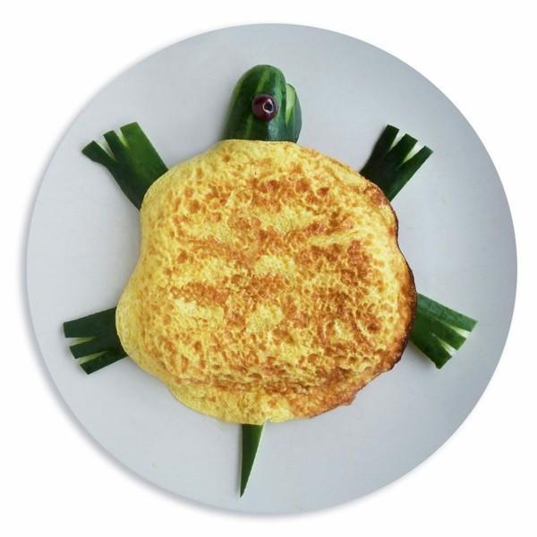 Tee koristeita lasten kanssa, tarjoile lautasia, kilpikonna
