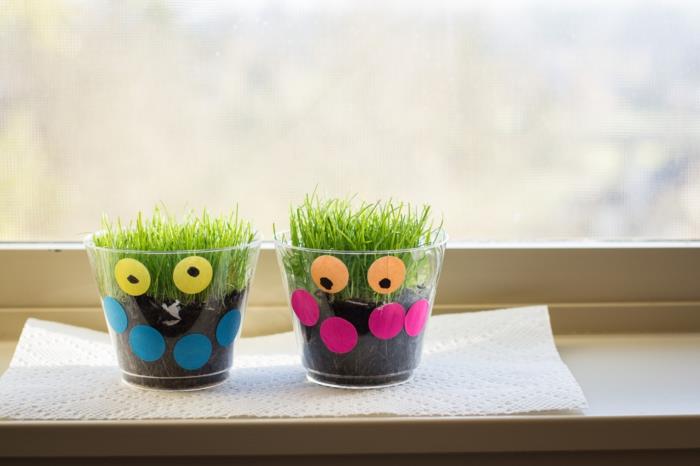 deco -ideoita ikkunalauta hauska luovia käsityöideoita kasvi