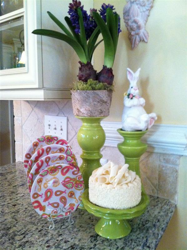 deco -ideat kevät pääsiäinen sisustus koristele keittiö