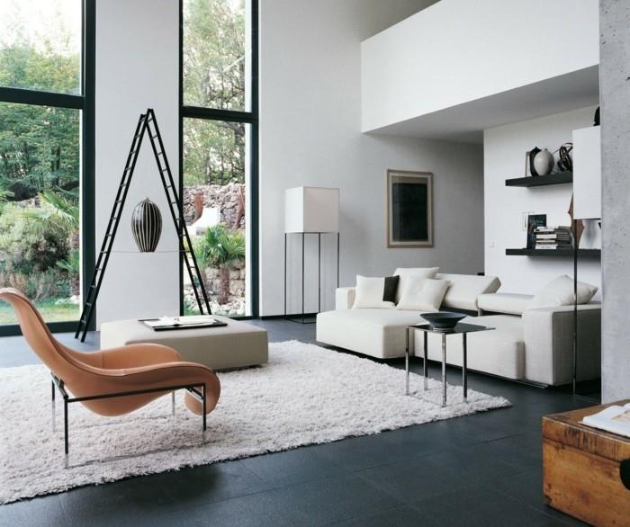 design moebel b b italia -sohva ja maton olohuone