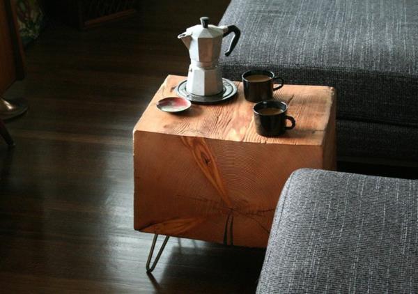 design outlet -huonekalut puunrunko sohvapöytä design -huonekalut