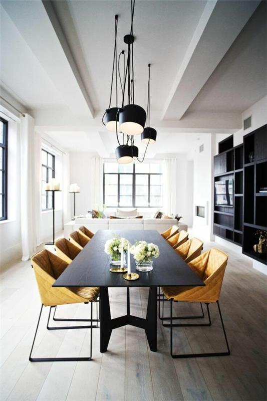 design outlet -huonekalut skandinaavinen ruokapöytä ja tuolit