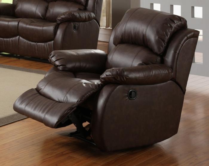 design rentoutua nojatuoli ruskea tyylikäs mukava olohuone ideoita