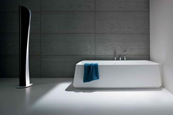 suunnittelija kylpyhuone minimalistinen muotoilu harmaa