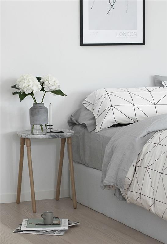 design -vuoteet mukava sänky makuuhuoneen huonekalut yöpöytä