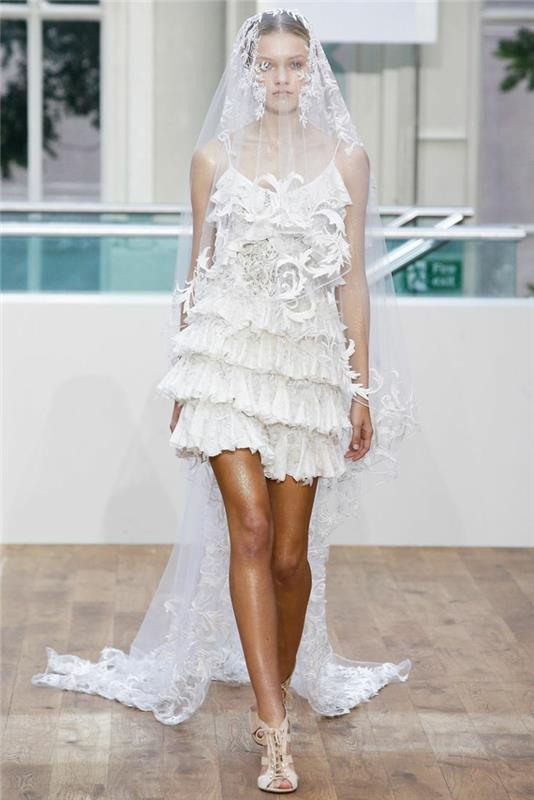 suunnittelija hääpuvut hääpuku haute couture 2015 julien macdonald