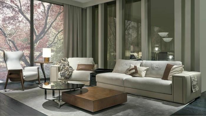 suunnittelija sohvapöydät fendi casa -mallisto olohuoneen pöytä