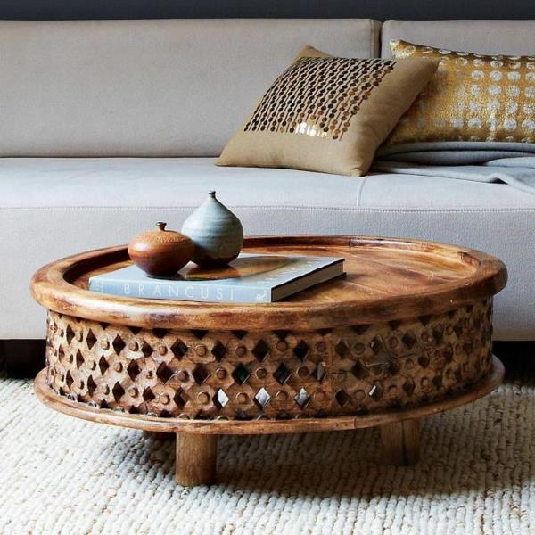 suunnittelija sohvapöydät jalava puinen sohva