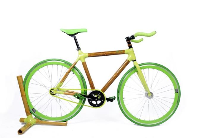 suunnittelupyörät kestävällä muotoilulla ja bambusta